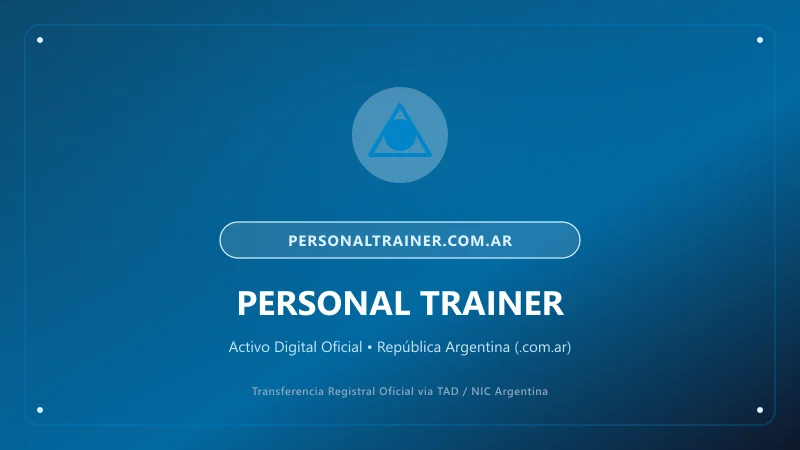 Composición visual de Personal Trainer para el portal personaltrainer.com.ar
